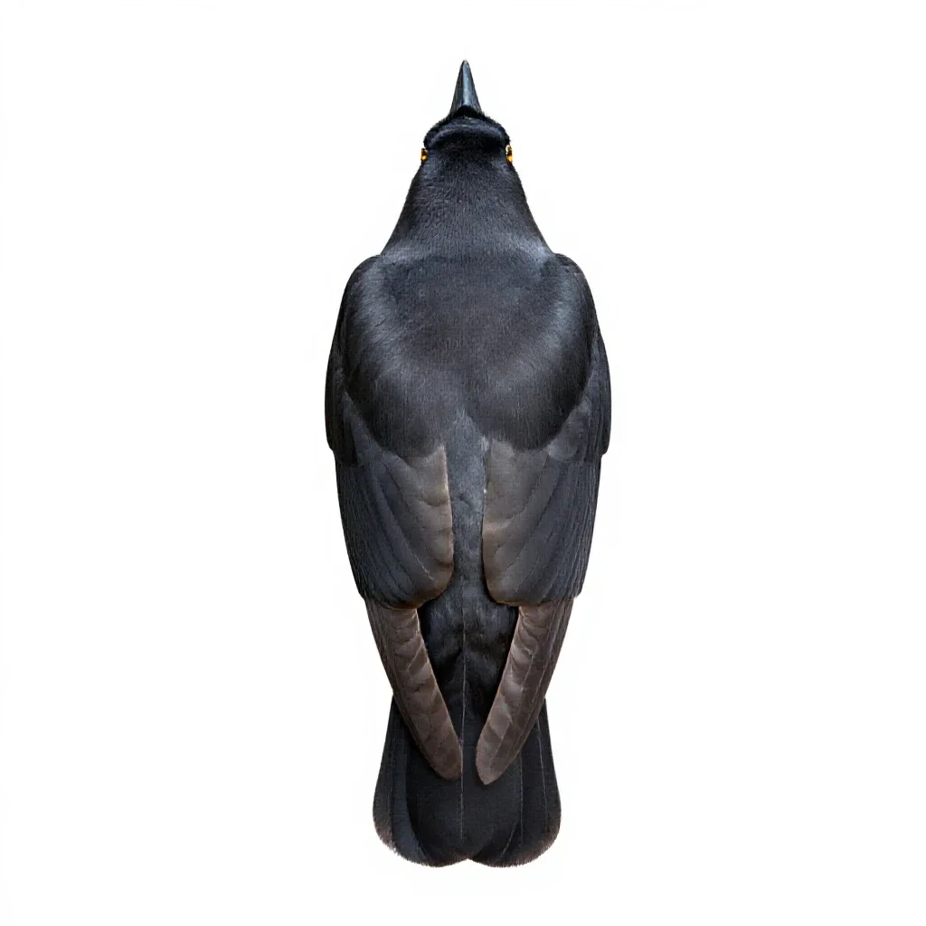 Bird of passage isolated on a white background