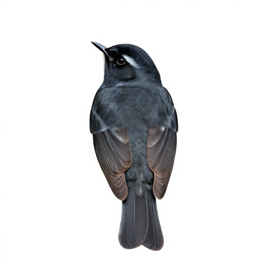 Blackpoll isolated on a white background