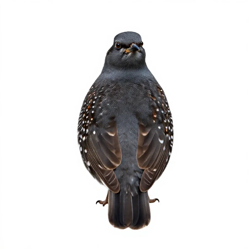 Brambling isolated on a white background
