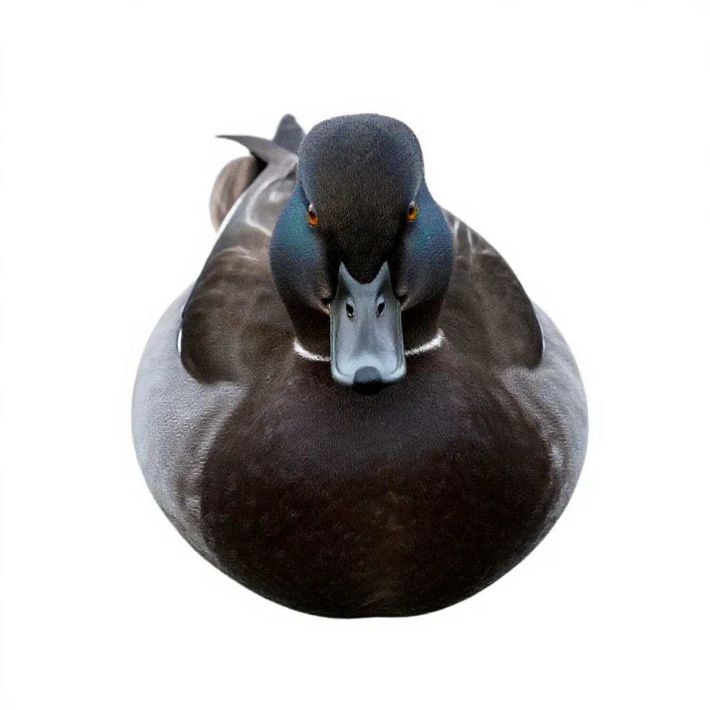 Bufflehead isolated on a white background