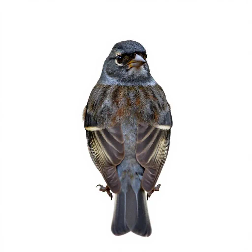 Chaffinch isolated on a white background