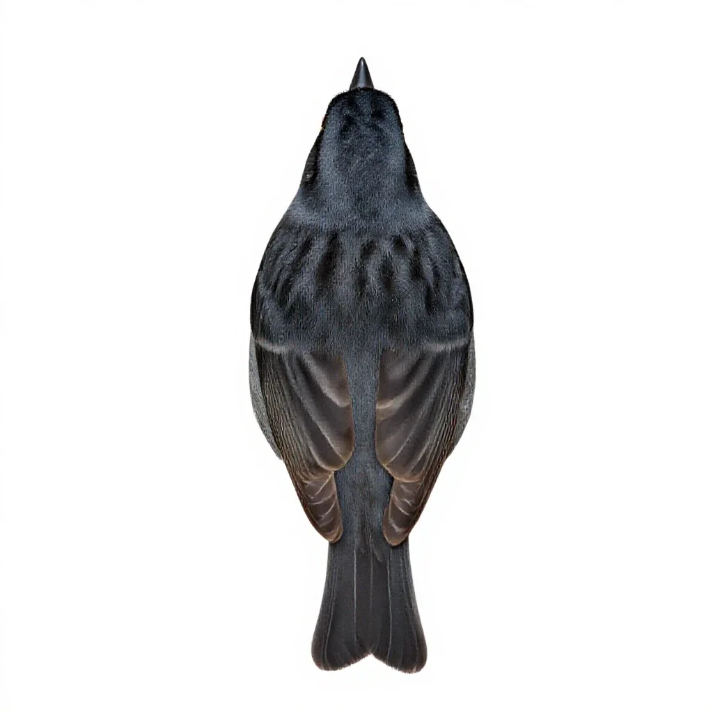 Chipping sparrow isolated on a white background