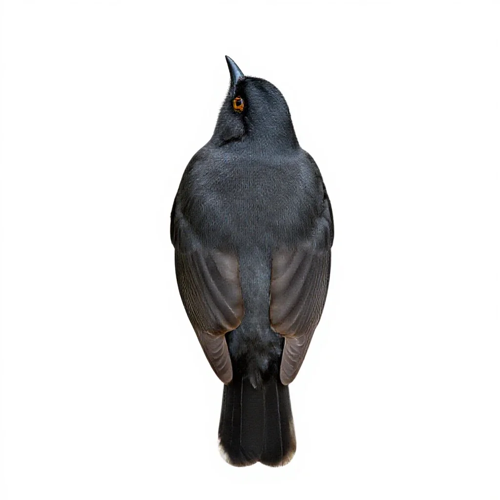 Cotinga isolated on a white background