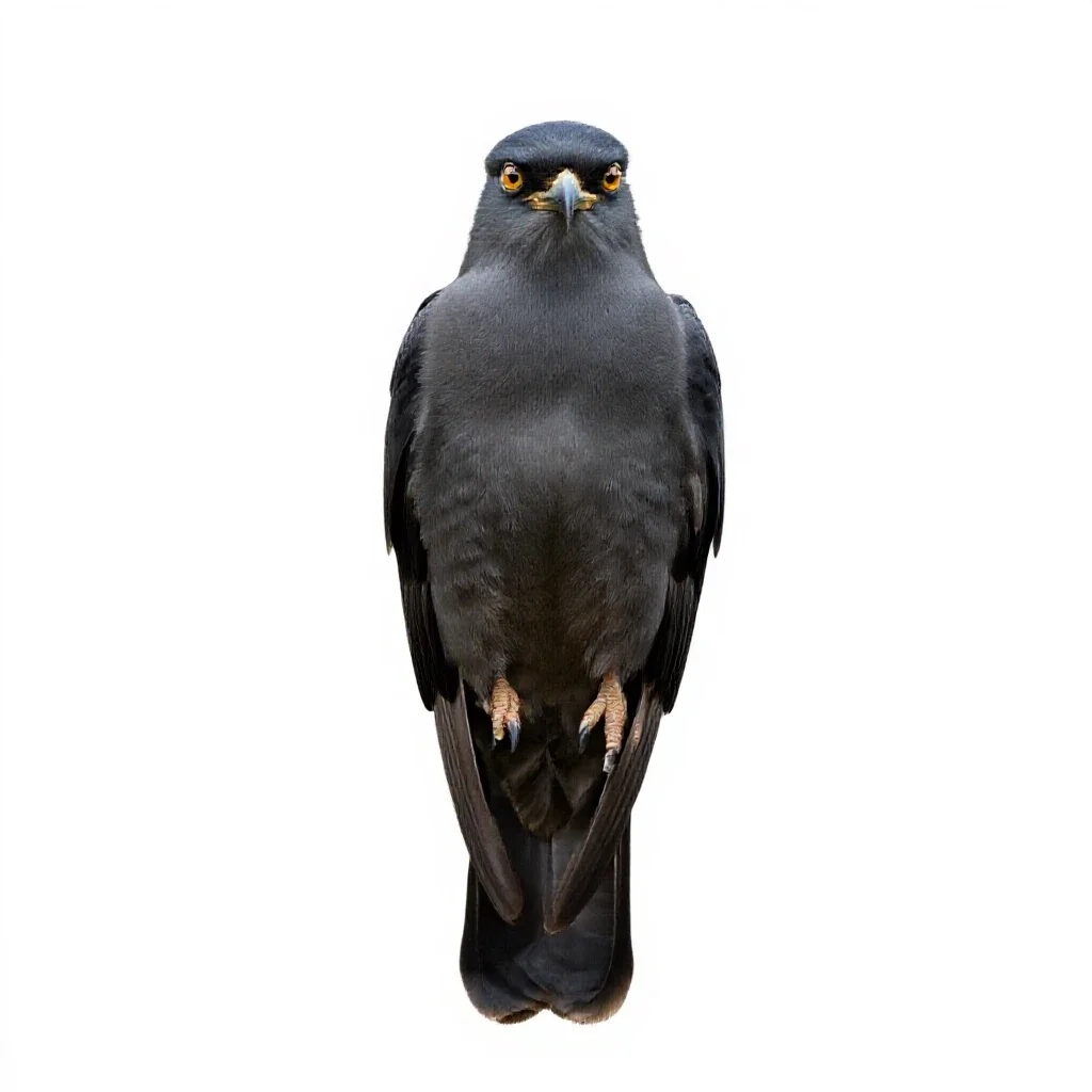 Coucal isolated on a white background