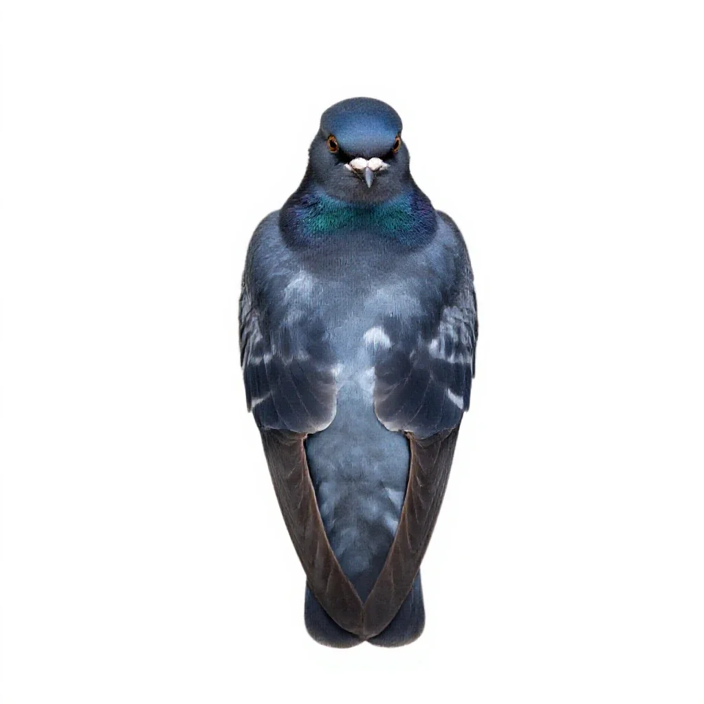 Fairy swallow isolated on a white background
