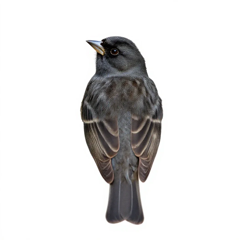 Finch isolated on a white background