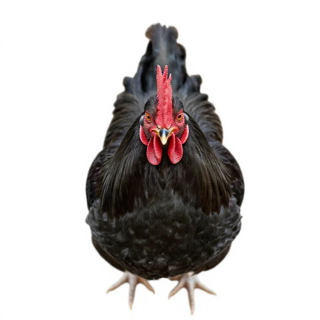 Gamecock isolated on a white background