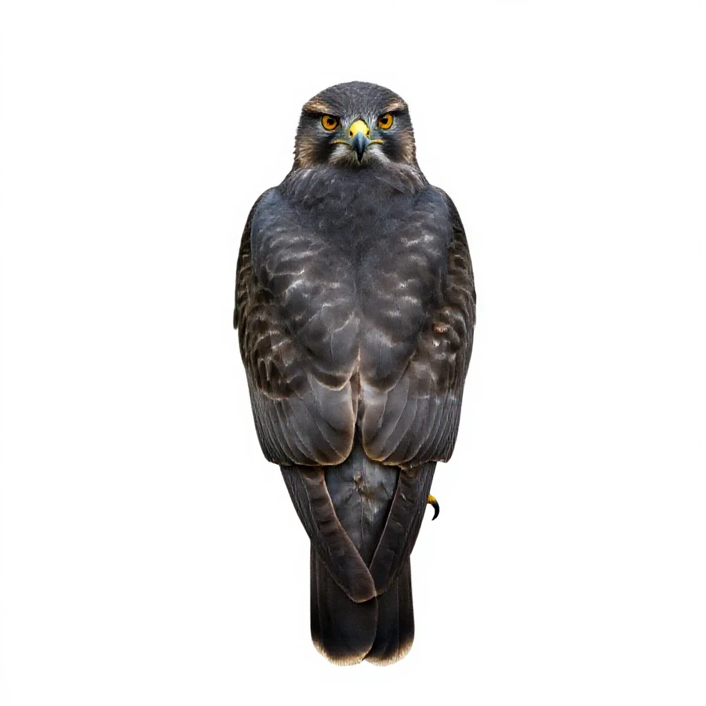 Honey buzzard isolated on a white background