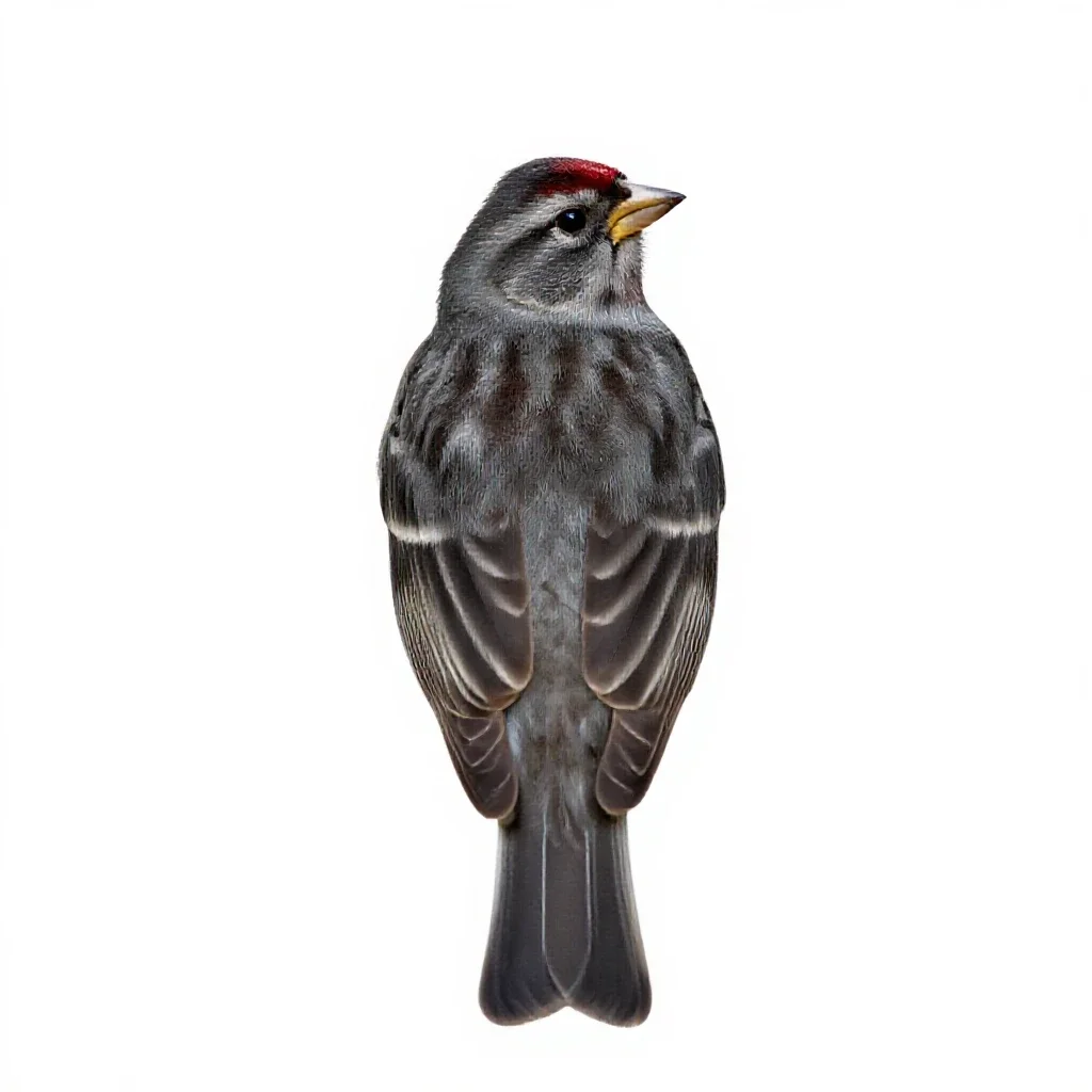 House finch isolated on a white background