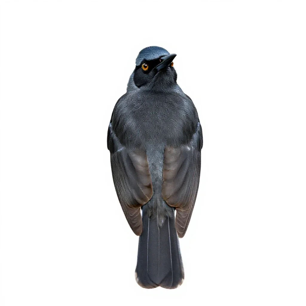 Lyrebird isolated on a white background