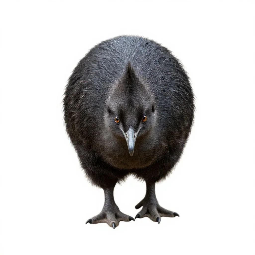 Megapode isolated on a white background