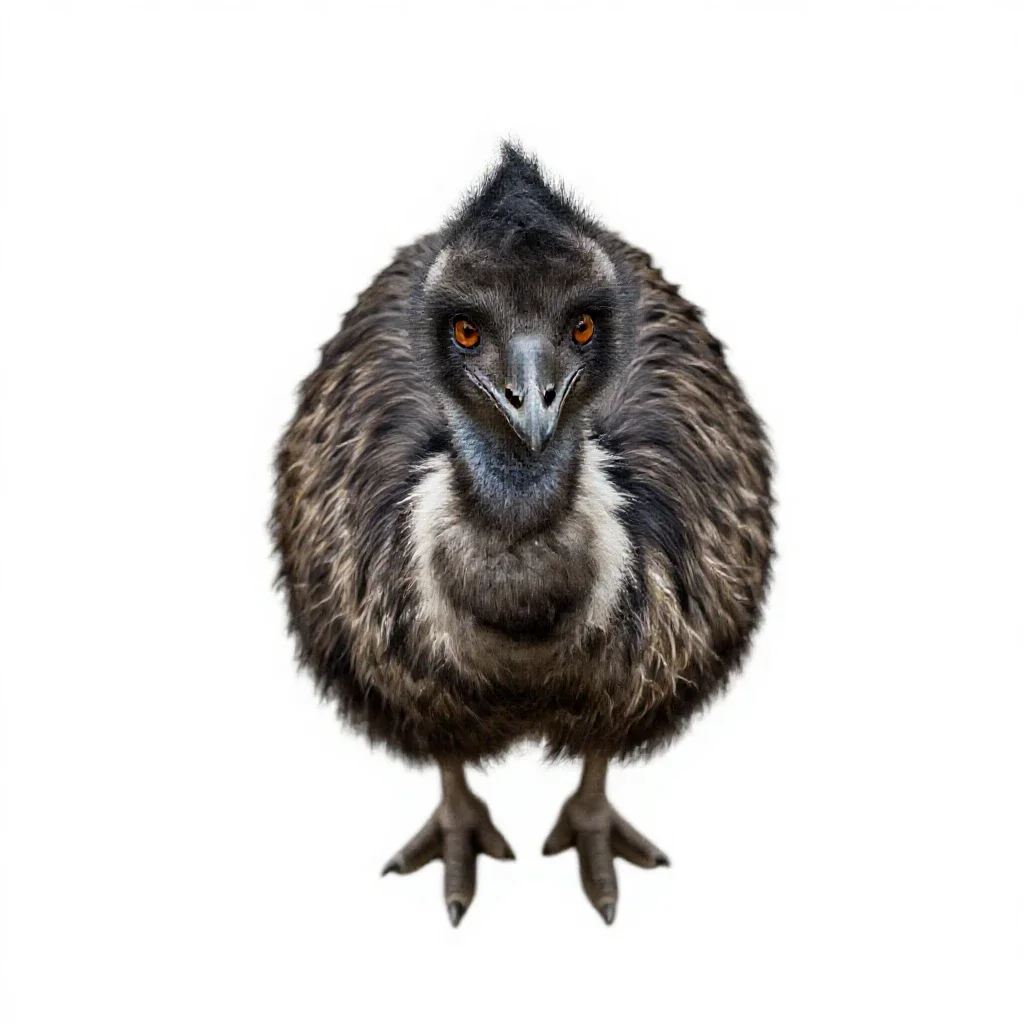 Moa isolated on a white background