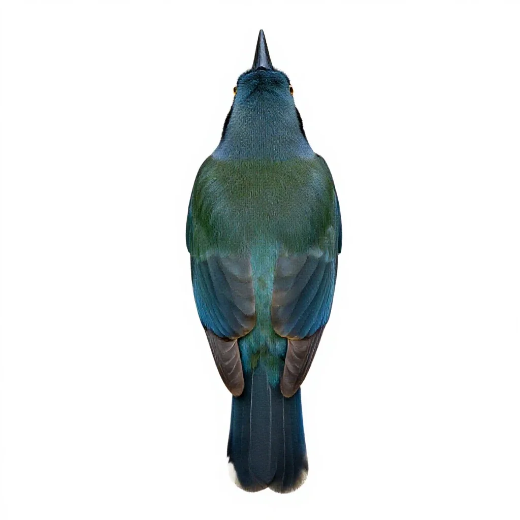 Motmot isolated on a white background