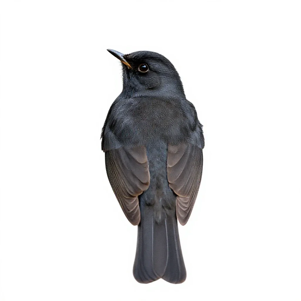 Nightingale isolated on a white background