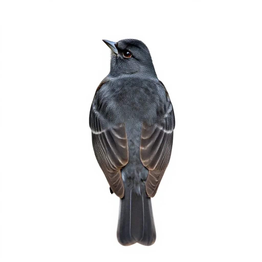 Northern oriole isolated on a white background