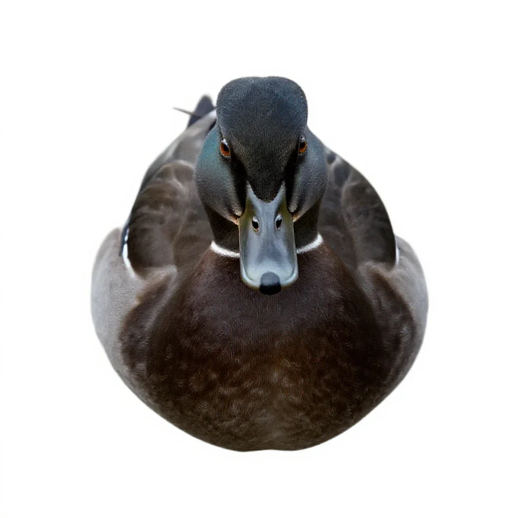 Quack-quack isolated on a white background