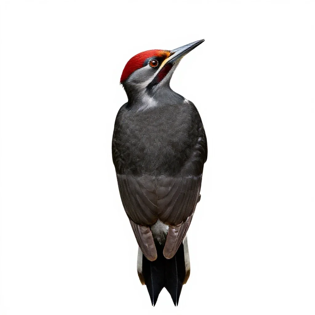 Sapsucker isolated on a white background