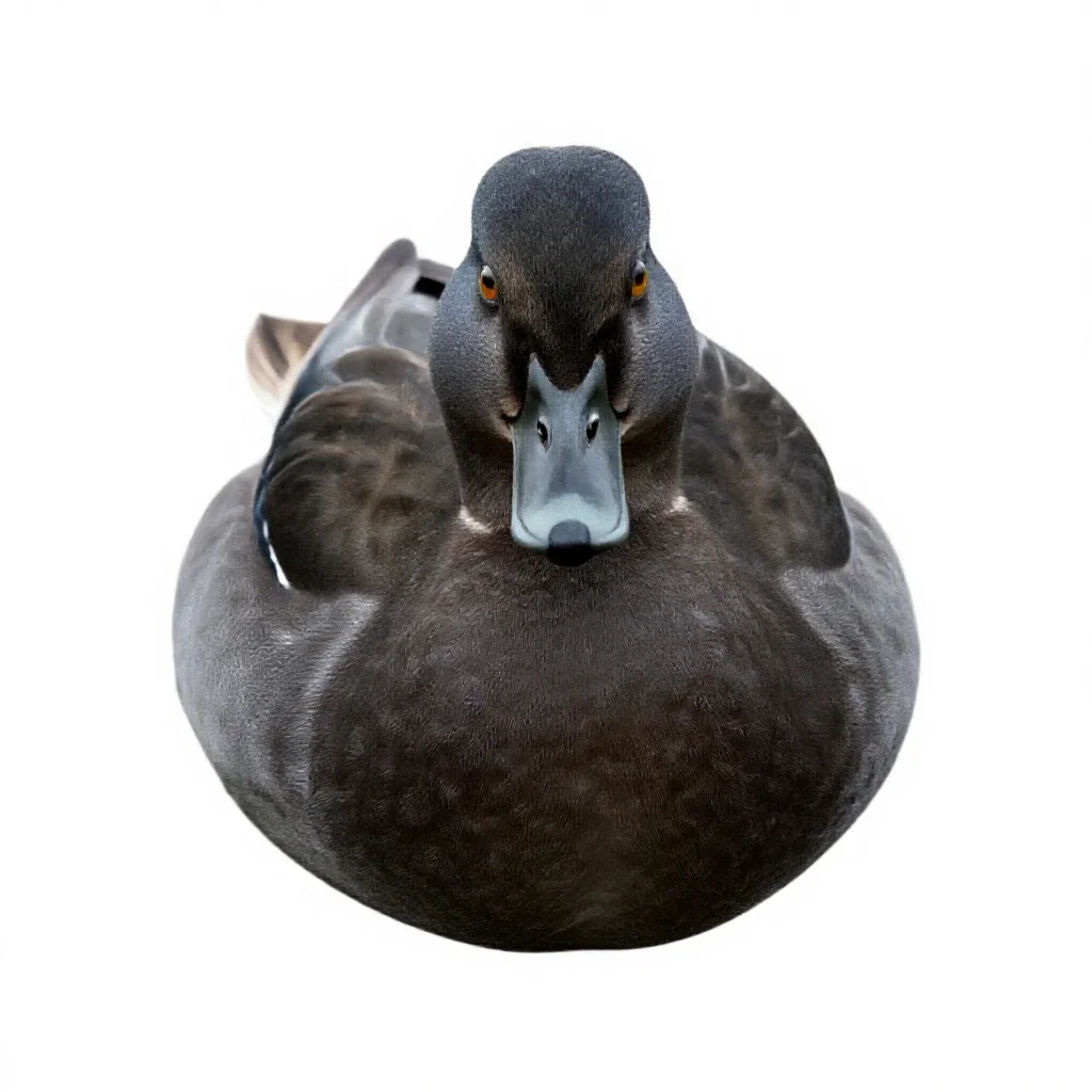 Shelduck isolated on a white background