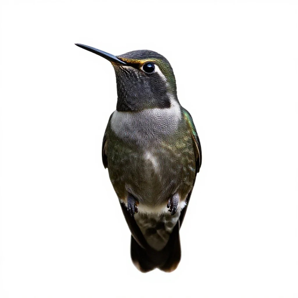 Thornbill isolated on a white background