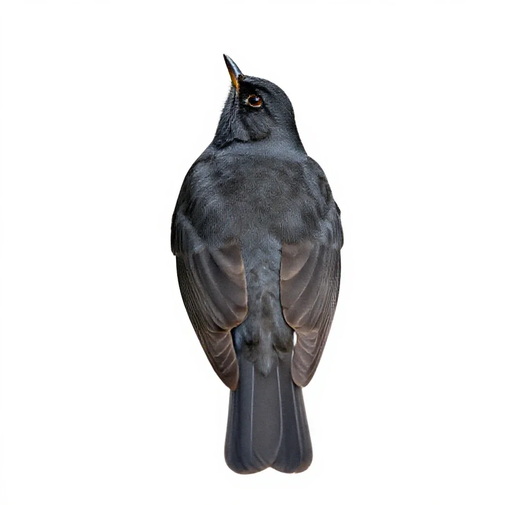 Thrasher isolated on a white background