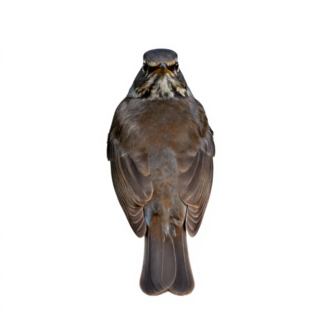 Thrush isolated on a white background