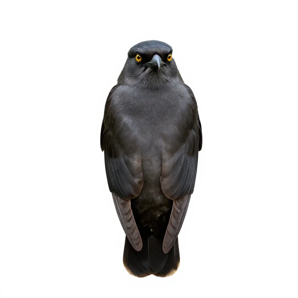Trogon isolated on a white background