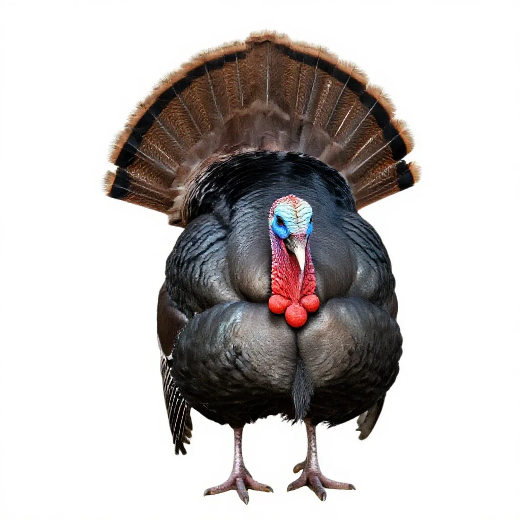 Turkey isolated on a white background