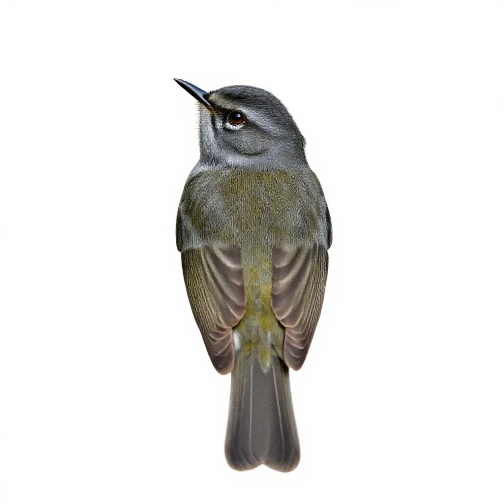 Vireo isolated on a white background