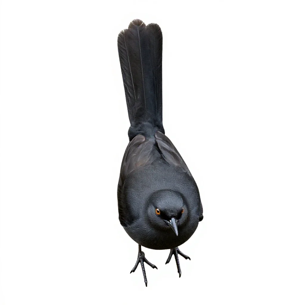 Wagtail isolated on a white background