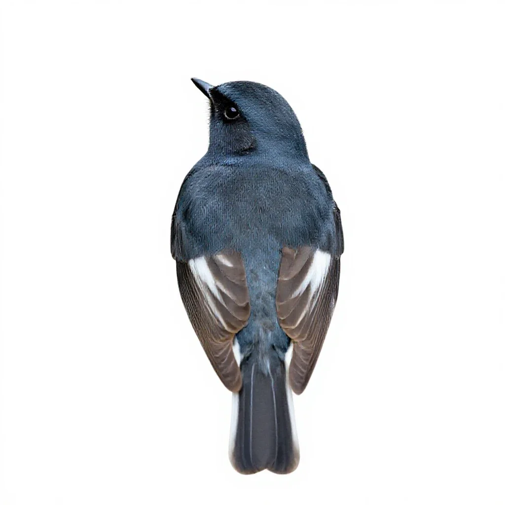 Wheatear isolated on a white background