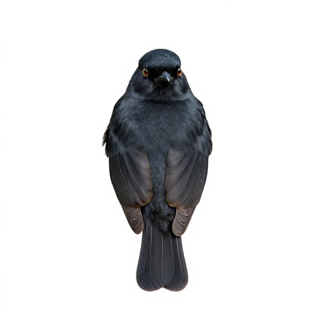 Whydah isolated on a white background