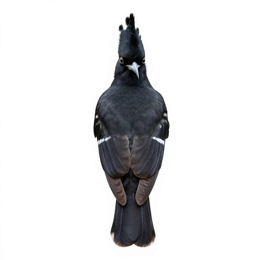 Wood hoopoe isolated on a white background