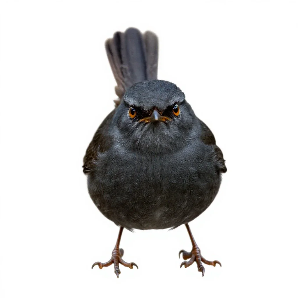 Wren isolated on a white background