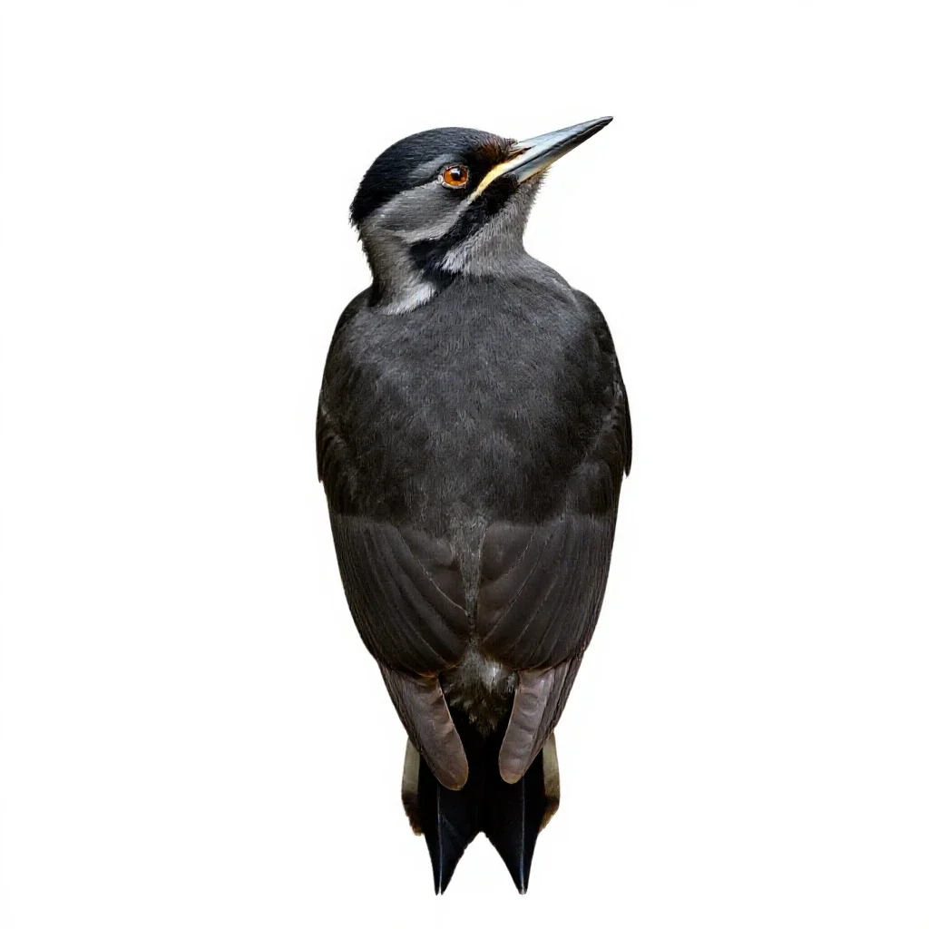 Wryneck isolated on a white background