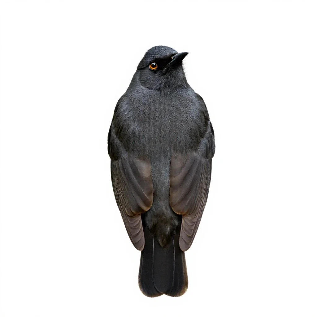 Antbird isolated on a white background