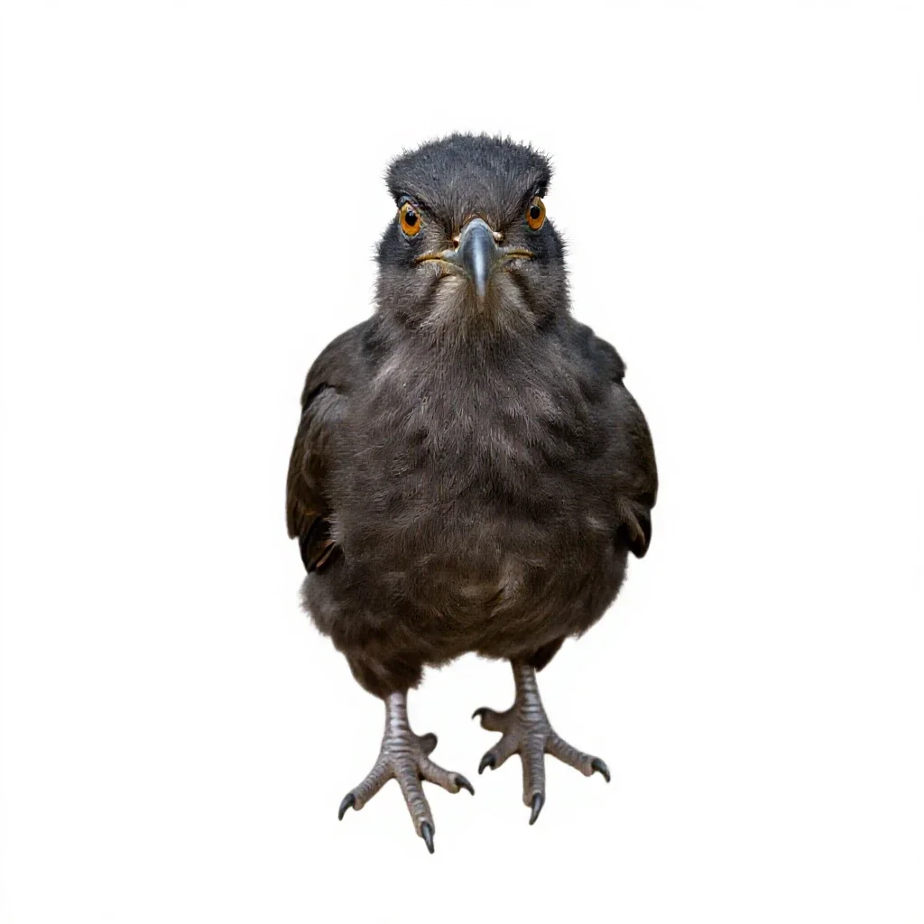 Archaeornis isolated on a white background