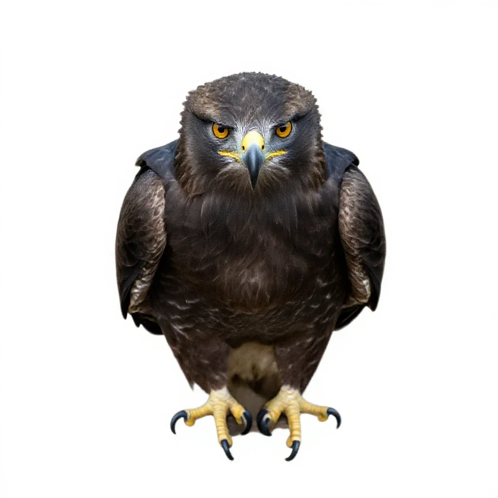 Eagle isolated on a white background