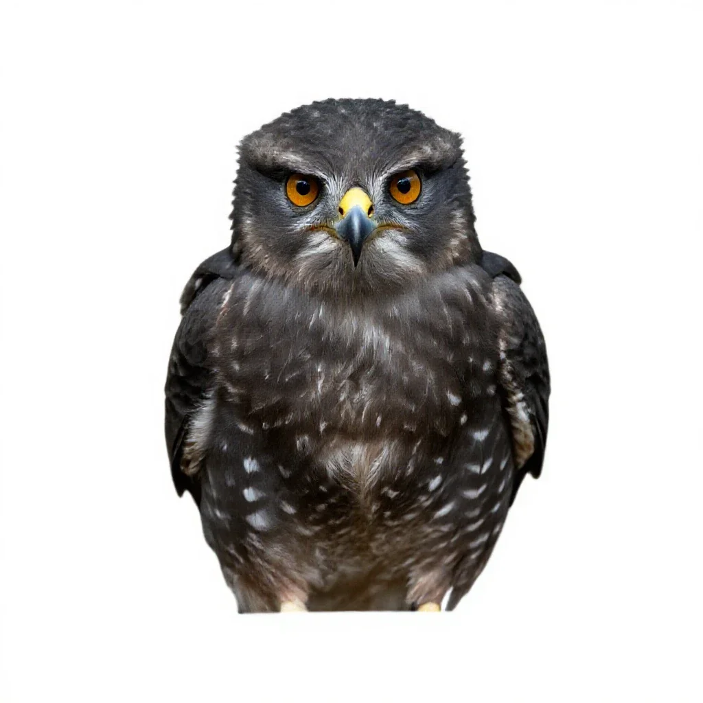 Eyas isolated on a white background