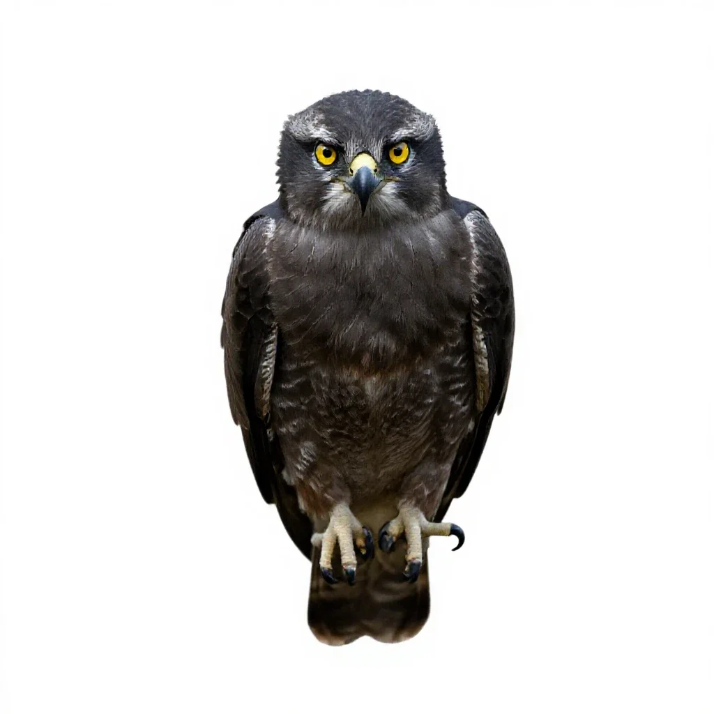 Osprey isolated on a white background