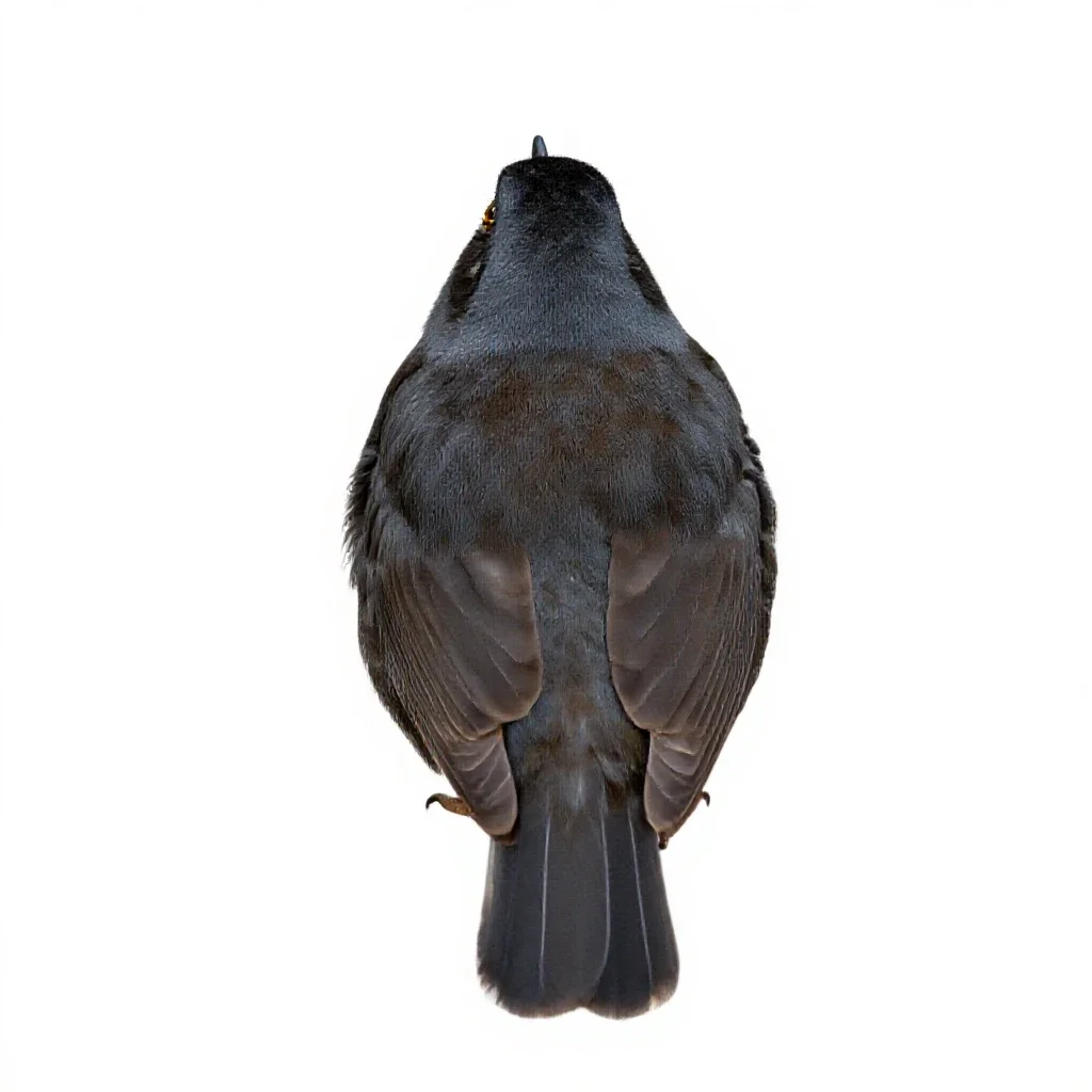 Button quail isolated on a white background