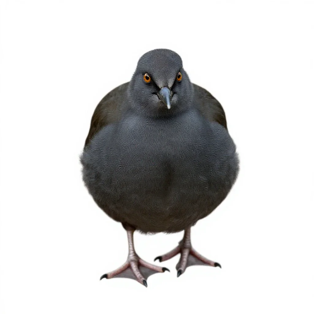 Courser isolated on a white background