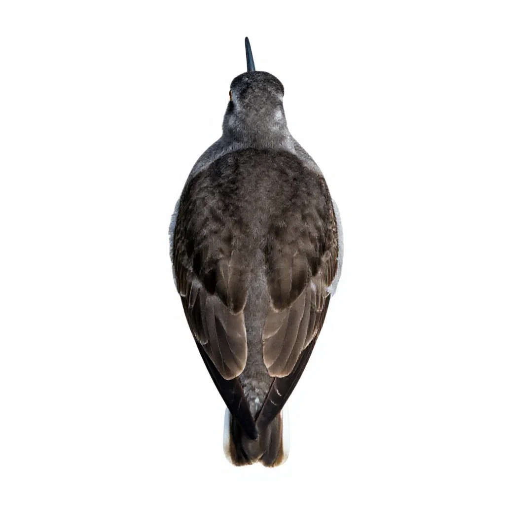 Greater yellowlegs isolated on a white background
