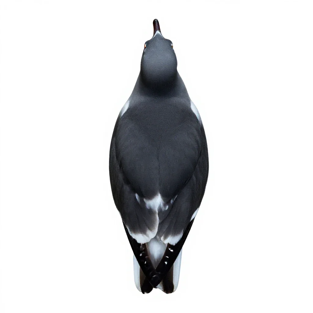 Herring gull isolated on a white background