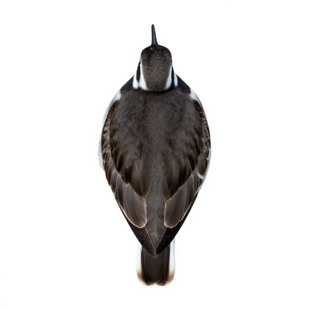 Killdeer isolated on a white background