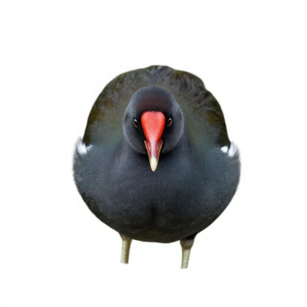 Notornis isolated on a white background