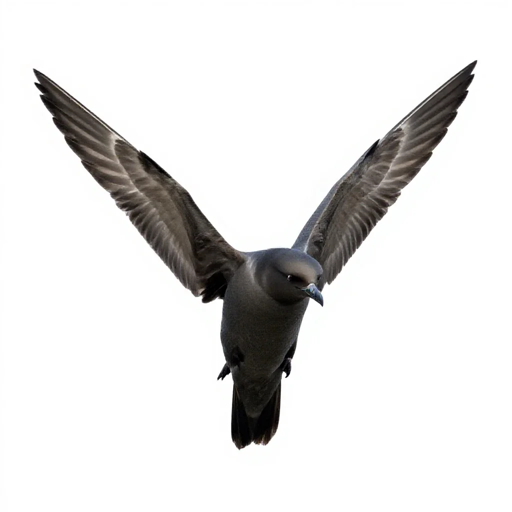 Petrel isolated on a white background
