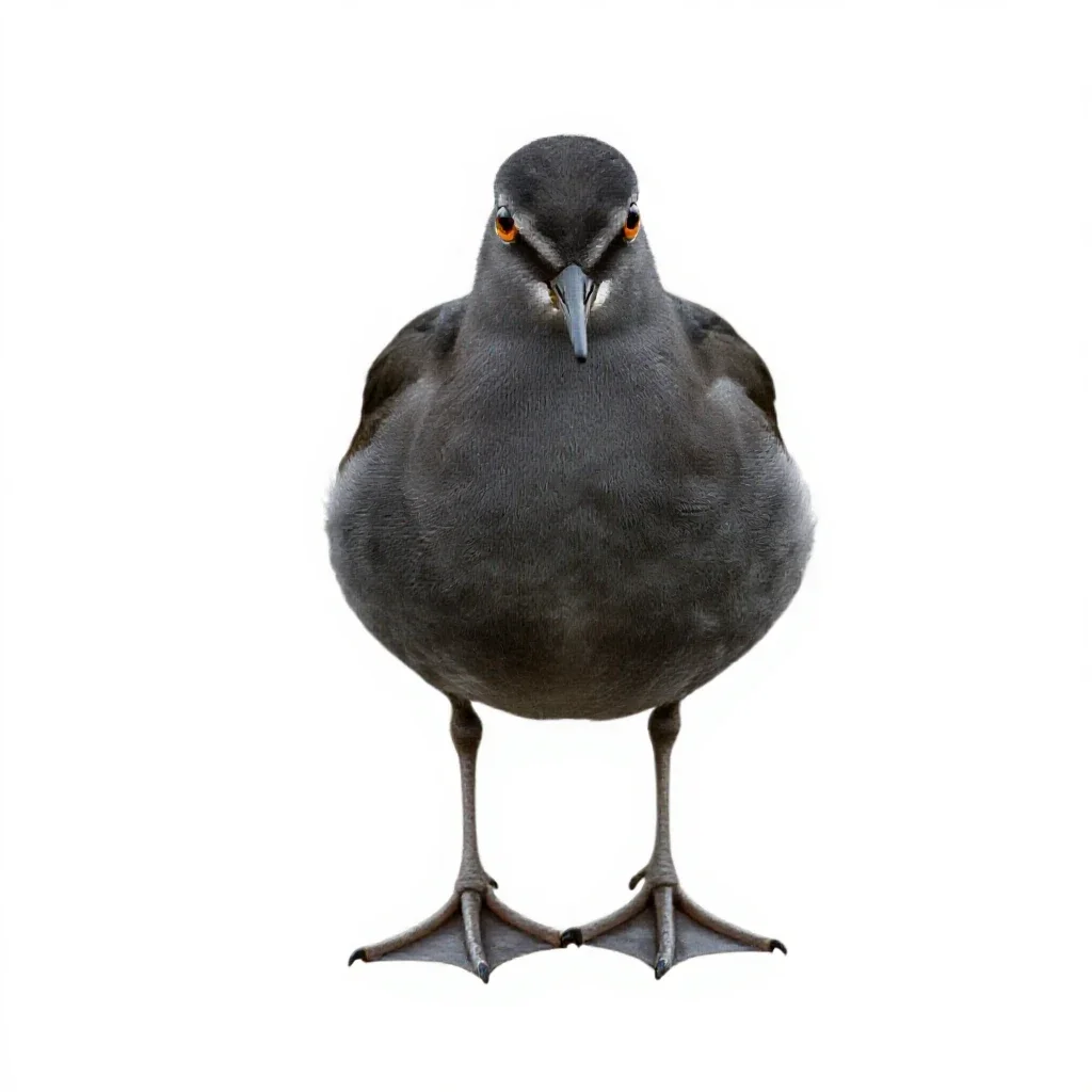 Phalarope isolated on a white background