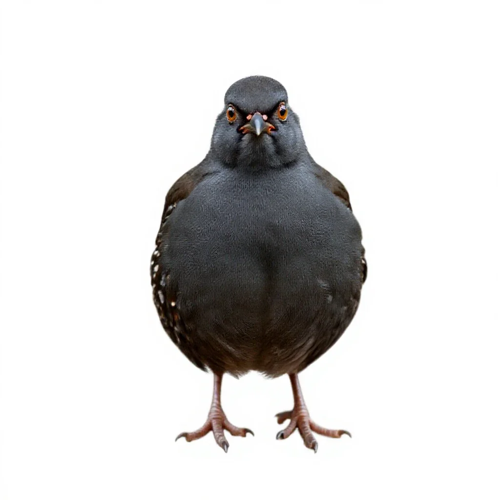 Plain wanderer isolated on a white background
