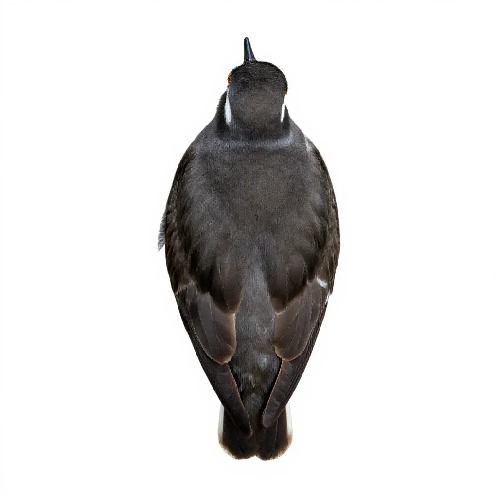 Plover isolated on a white background