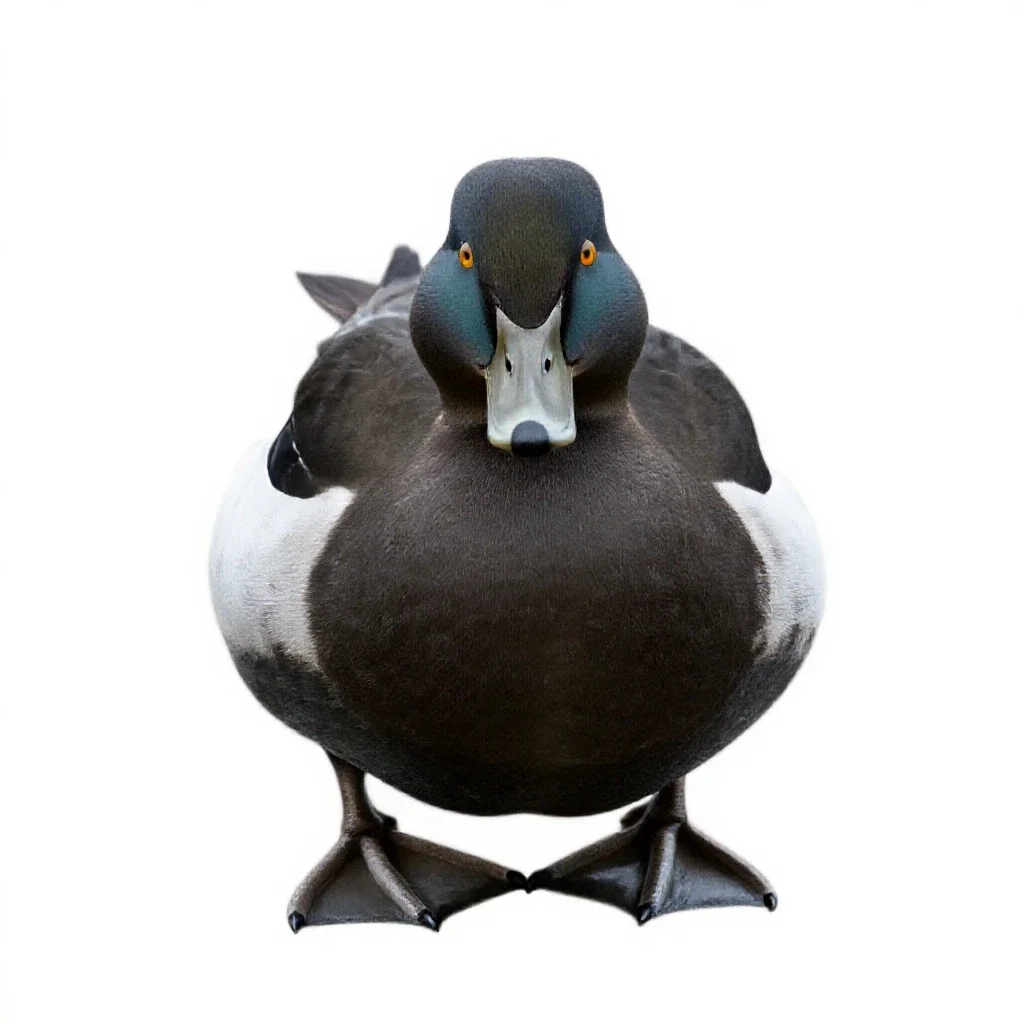 Sea duck isolated on a white background